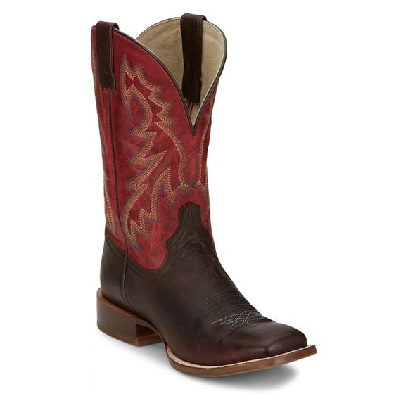 Tony Lamas Boots Men\'s Footwear Western Luciano Color Chocolate main image 7